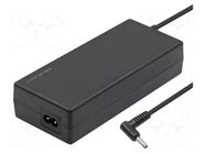 Power supply: switching; 19.5VDC; 7.7A; Out: 4,5/3,0 CENTERPIN QOLTEC