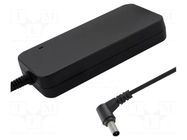 Power supply: switching; 19.5VDC; 6.67A; Out: 4,5/3,0 CENTERPIN QOLTEC