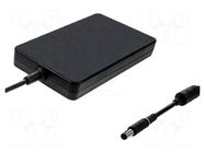 Power supply: switching; 19.5VDC; 12.3A; Out: 7,4/5,0 CENTERPIN QOLTEC
