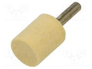 Grinding pin; for polishing metals; felt; with lever ABRA BETA