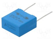 Capacitor: polypropylene; 0.47uF; THT; ±20%; 15mm; 630VDC; 305VAC EPCOS