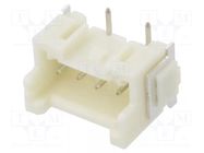 Connector: wire-board; socket; male; PIN: 4; XA; 3A; 250V; vertical JST