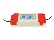 Power supply: switching; LED; 24W; 12VDC; 2A; 220÷240VAC; IP20 QOLTEC