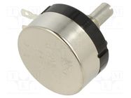 Potentiometer: shaft; 500Ω; 1W; ±10%; 6mm; carbon; 1kV; -10÷85°C TOCOS