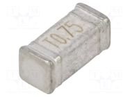 Fuse: fuse; 750mA; 250VAC; 60VDC; time-lag; 6.1x2.72x2.72mm; SMD EATON/BUSSMANN