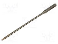 Drill bit; for concrete; Ø: 6mm; L: 210mm; SDS-Plus® FISCHER