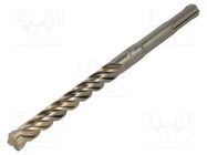 Drill bit; for concrete; Ø: 12mm; L: 160mm; SDS-Plus®; QUATTRIC II FISCHER