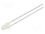 LED; amber; 3mm; 900÷2300mcd; 30°; 1.7÷2.6VDC; No.of term: 2; 60mW BRIGHTEK (EUROPE)