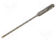 Drill bit; for concrete; Ø: 4mm; L: 160mm; SDS-Plus® FISCHER