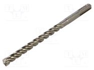 Drill bit; for concrete; Ø: 10mm; L: 165mm; SDS-Plus®; QUATTRIC II FISCHER