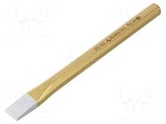 Cold chise; Tipwidth: 12mm; L: 150mm; Plating: varnish RENNSTEIG