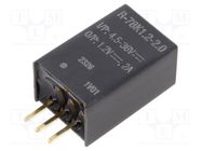 Converter: DC/DC; Uin: 4.5÷36V; Uout: 1.2VDC; Iout: 2A; SIP3; THT RECOM