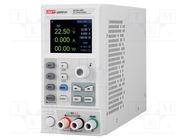 Power supply: laboratory; single-channel,programmable; 0÷60VDC UNI-T