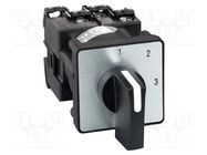 Switch: cam switch; Stabl.pos: 3; 12A; 1-2-3; for building in SCHNEIDER ELECTRIC