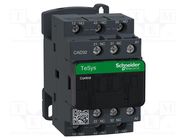 Contactor: 5-pole; NC x2 + NO x3; 42VAC; 10A; CAD,TeSys D; W: 45mm SCHNEIDER ELECTRIC