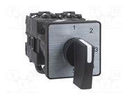 Switch: cam switch; Stabl.pos: 5; 12A; 1-2-3-4-5; for building in SCHNEIDER ELECTRIC