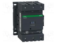 Contactor: 3-pole; NO x3; Auxiliary contacts: NO + NC; 24VDC; 150A SCHNEIDER ELECTRIC