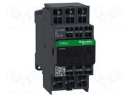 Contactor: 3-pole; NO x3; Auxiliary contacts: NC + NO; 24VDC; 25A SCHNEIDER ELECTRIC