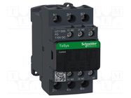 Contactor: 3-pole; NO x3; Auxiliary contacts: NO + NC; 110VDC; 25A SCHNEIDER ELECTRIC