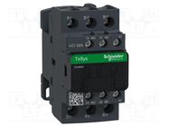 Contactor: 3-pole; NO x3; Auxiliary contacts: NO + NC; 380VAC; 25A SCHNEIDER ELECTRIC