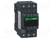 Contactor: 3-pole; NO x3; Auxiliary contacts: NO + NC; 220VDC; 40A SCHNEIDER ELECTRIC