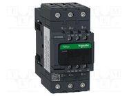 Contactor: 3-pole; NO x3; Auxiliary contacts: NO + NC; 415VAC; 40A SCHNEIDER ELECTRIC