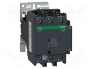 Contactor: 3-pole; NO x3; Auxiliary contacts: NO + NC; 110VDC; 80A SCHNEIDER ELECTRIC