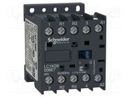 Contactor: 4-pole; NC x2 + NO x2; 42VAC; 9A; TeSys K; -25÷50°C SCHNEIDER ELECTRIC