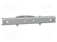 Pole mounting kit; galvanised steel; 395mm 