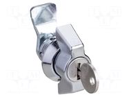 Lock; stainless steel; Spacial S3X; for enclosures; Key code: T8 SCHNEIDER ELECTRIC