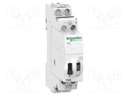 Relay: installation; bistable,impulse; SPDT + NO; Ucoil: 24VAC SCHNEIDER ELECTRIC