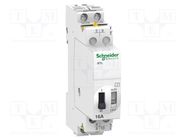 Relay: extension; SPDT + NO; Ucoil: 48VAC,24VDC; 16A; -20÷50°C 