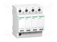 Surge arrester; Type 2+3; Poles: 4; for DIN rail mounting; IP20 SCHNEIDER ELECTRIC