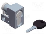 Lock; Kind of insert bolt: cylindrical; Key code: 1242E2 