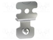 Wall mounting element; stainless steel; 4pcs. 