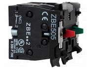 Contact block; 22mm; Harmony XB4; -40÷70°C; front fixing SCHNEIDER ELECTRIC