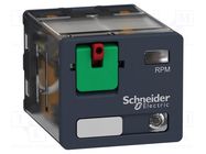 Relay: electromagnetic; 3PDT; 120VAC; Icontacts max: 15A; RPM SCHNEIDER ELECTRIC