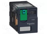 Relay: electromagnetic; DPDT; Ucoil: 24VDC; Icontacts max: 5A SCHNEIDER ELECTRIC