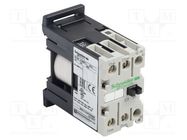 Contactor: 2-pole; NO x2; 24VDC; 10A; TeSys D; screw terminals SCHNEIDER ELECTRIC