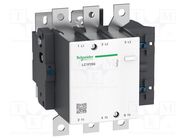 Contactor: 3-pole; NO x3; 230VAC; 265A; for DIN rail mounting 