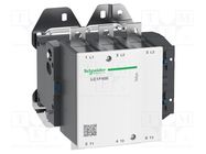 Contactor: 3-pole; NO x3; 220VAC; 400A; for DIN rail mounting SCHNEIDER ELECTRIC