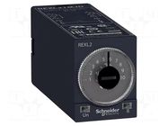 Timer; 0,1s÷100h; DPDT; 250VAC/5A; Usup: 120VAC; REXL; Zelio Time SCHNEIDER ELECTRIC