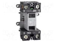 Contact block; Harmony XAC; NC + NO; -25÷70°C; control cassette SCHNEIDER ELECTRIC