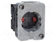 Contact block; Harmony XAC; NO + NO; -25÷70°C; control cassette SCHNEIDER ELECTRIC