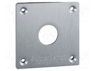 Cover; X: 72mm; Y: 72mm; Z: 5mm; Enclos.mat: aluminium SCHNEIDER ELECTRIC