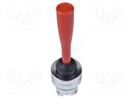 Switch: joystick; 22mm; Stabl.pos: 1; red; none; IP66; Ø22mm SCHNEIDER ELECTRIC