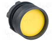 Switch: push-button; 22mm; Stabl.pos: 1; yellow; none; IP66; concave SCHNEIDER ELECTRIC