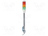 Signaller: signalling column; LED; red/orange/green; 24VDC; 24VAC SCHNEIDER ELECTRIC