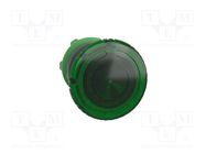 Switch: push-button; 22mm; Stabl.pos: 2; green; IP20; mushroom SCHNEIDER ELECTRIC