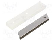 Blade; 18mm; 100pcs. STANLEY